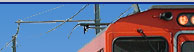 Head end electric locomotives plus heavy haul coal train on dedicated origin-destination infrastructure